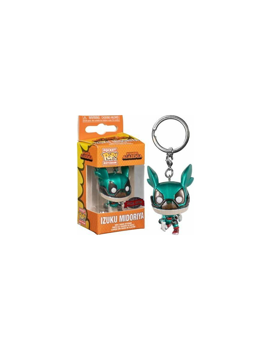 Llavero Pop Izuku Midoriya Deku Special Edition. Metalizado My Hero Academy  - 