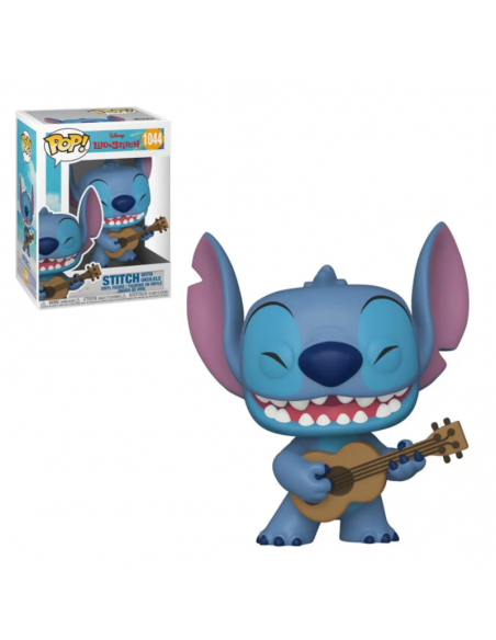 Funko Pop. Stitch con Ukelele. Lilo y Stitch