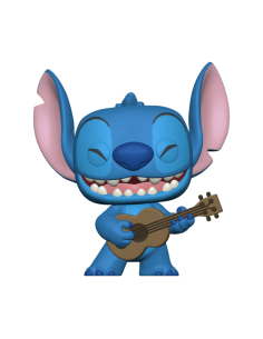 Funko Pop. Stitch con Ukelele. Lilo y Stitch  - Funko Pop Stitch con Ukelele de la pelicula de Disney Lilo y Stitch 2
