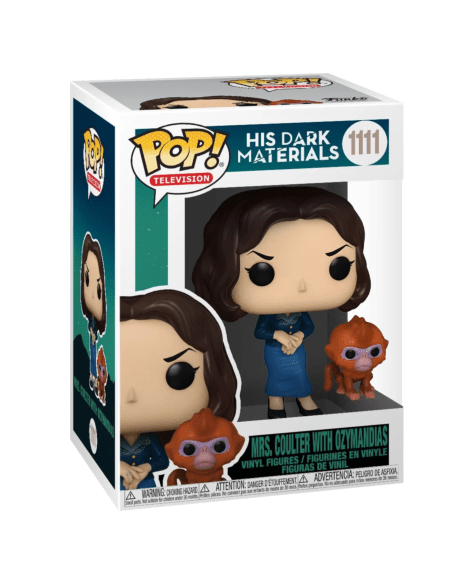 Funko Pop. Mrs. Coulter with Golden Monkey. His Dark Materials