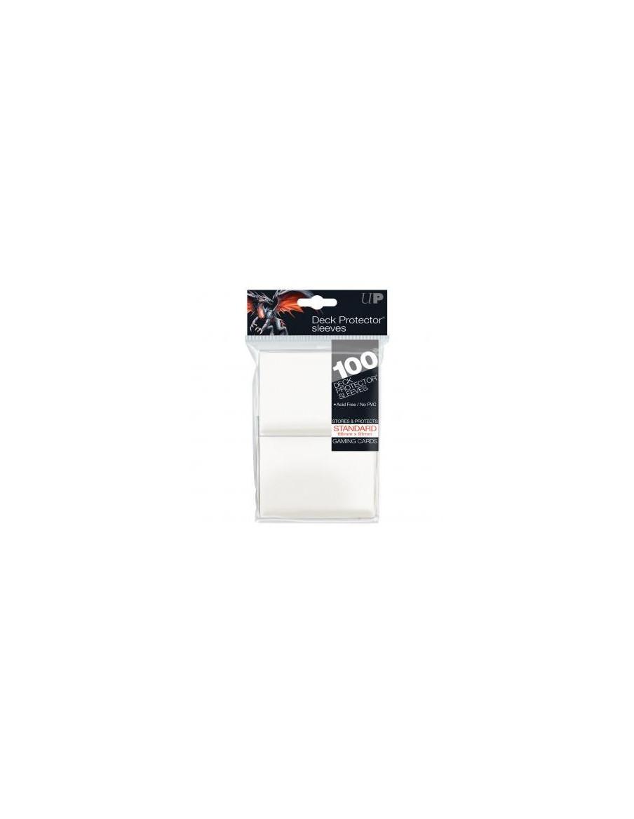 Fundas Ultra Pro Blancas Gloss Tamaño Standard (66x91mm) (100)  - Fundas Ultra Pro Blancas Gloss Tamaño Standard (66x91mm) (100)