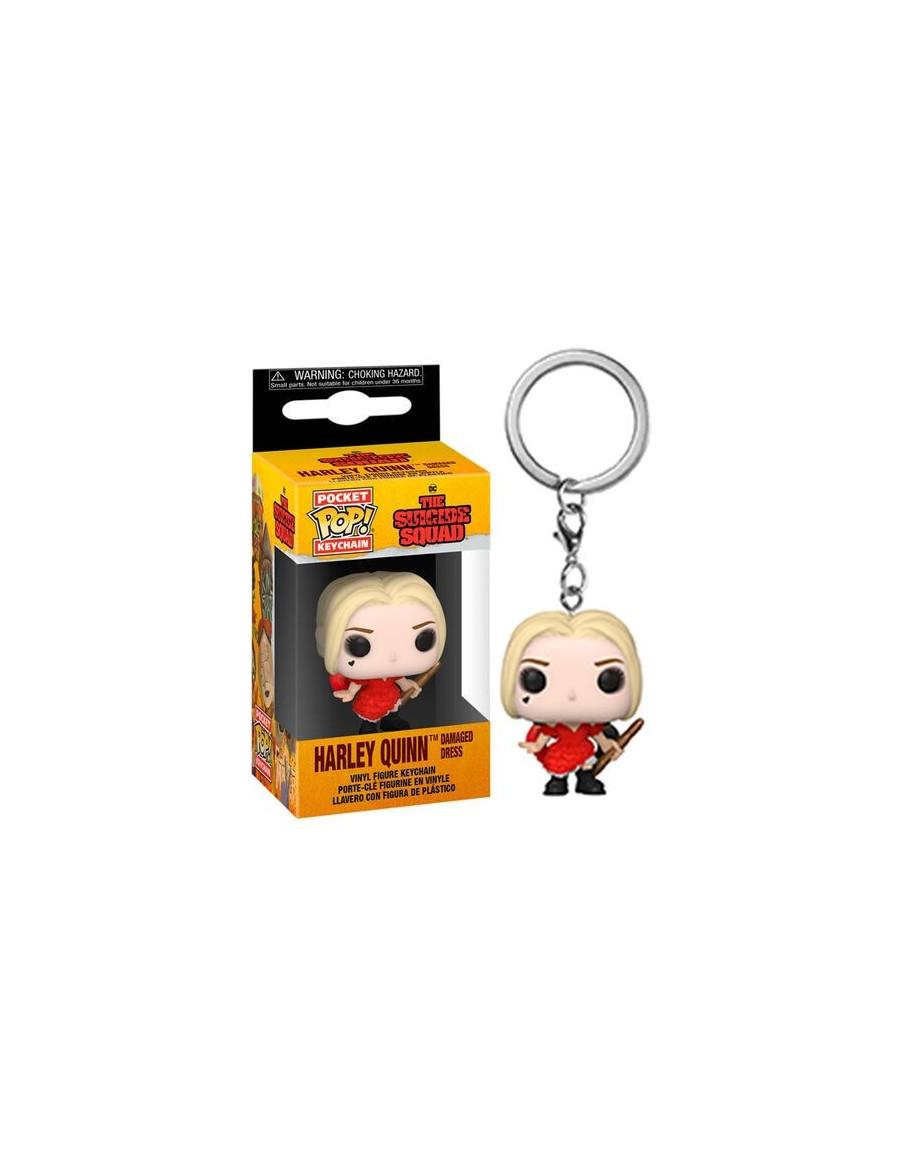 Llavero Pop Harley Quinn Damaged Dress. The Suicide Squad  - 
