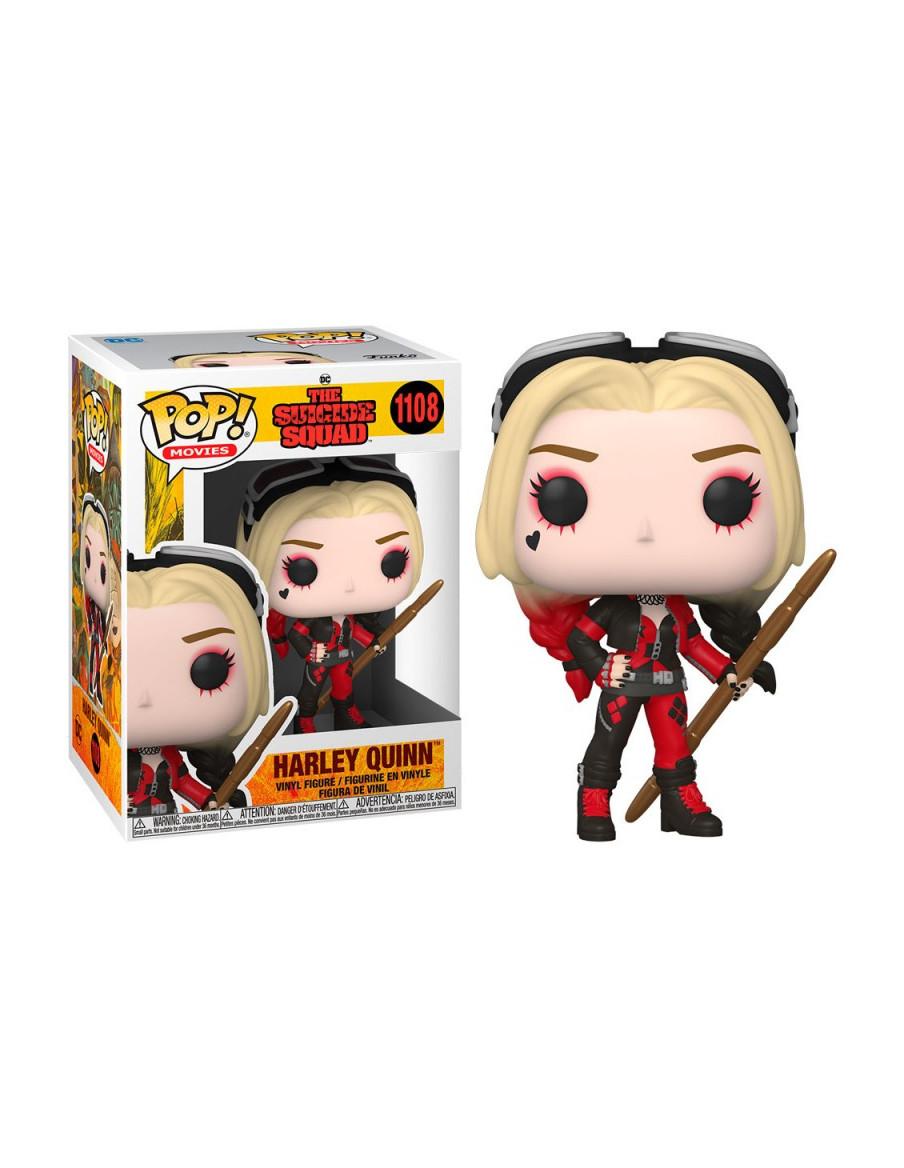 Funko Pop. Harley Quinn Bodysuit. The Suicide Squad