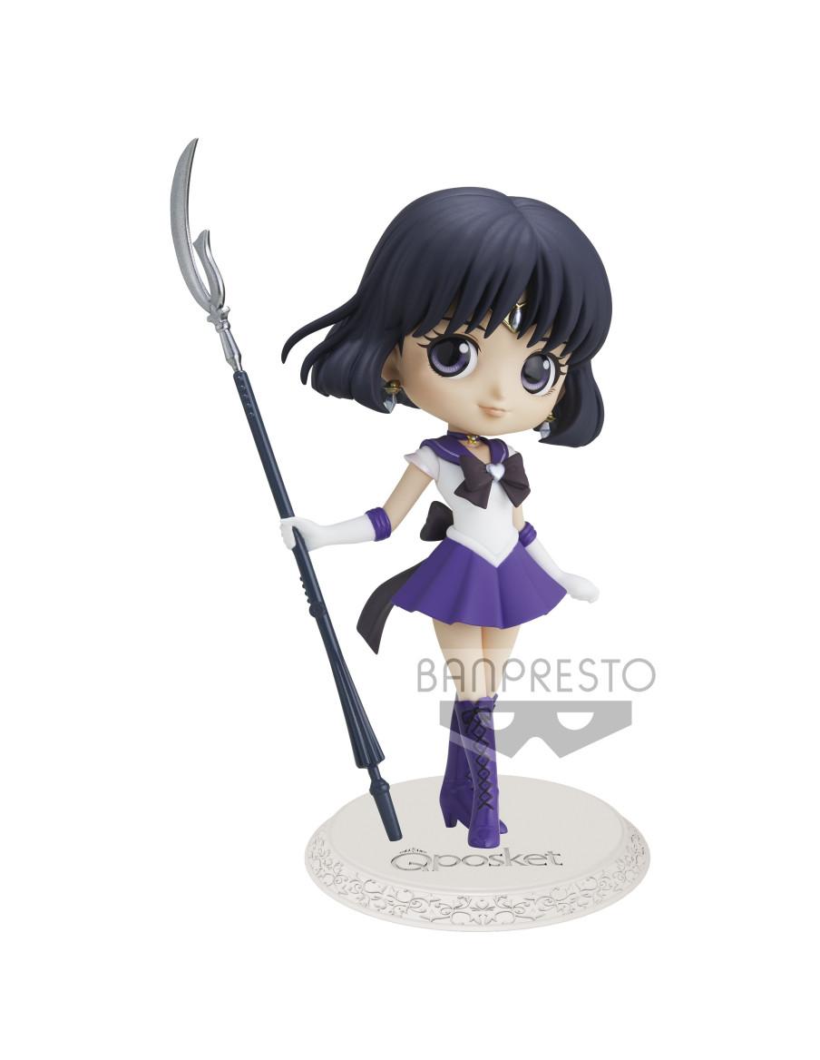 Figura Qposket. Sailor Saturno. Sailor Moon Eternal