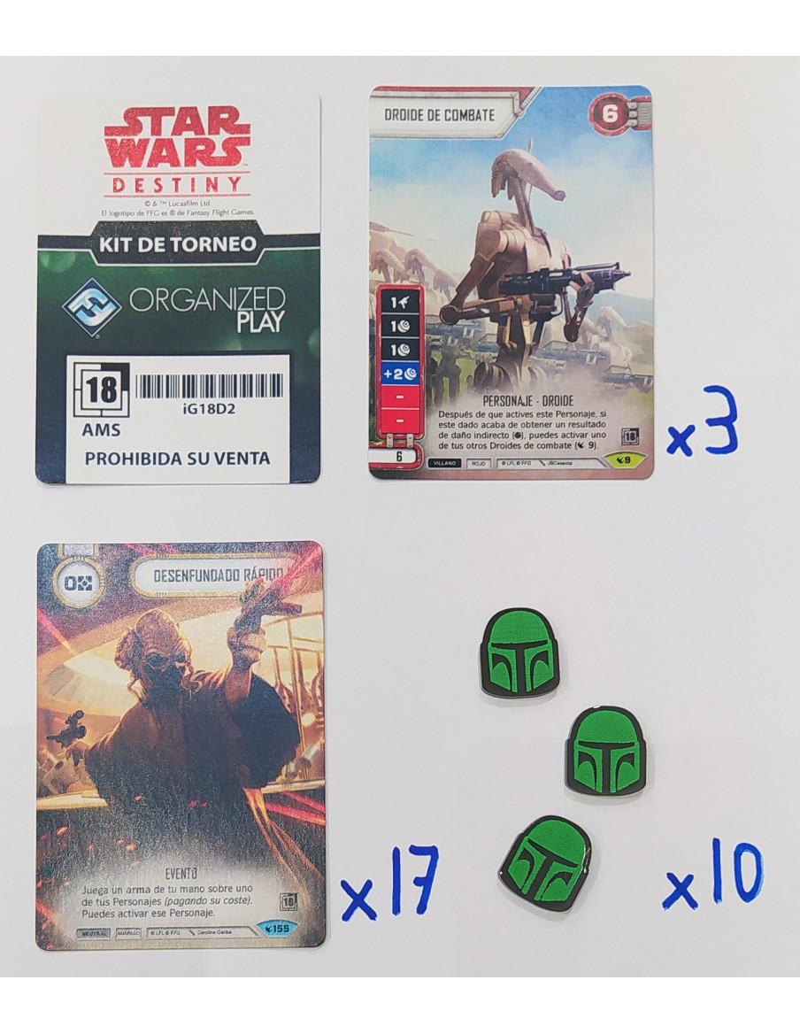 Star Wars Destiny Kit de Torneo - iG18D2 (Español)