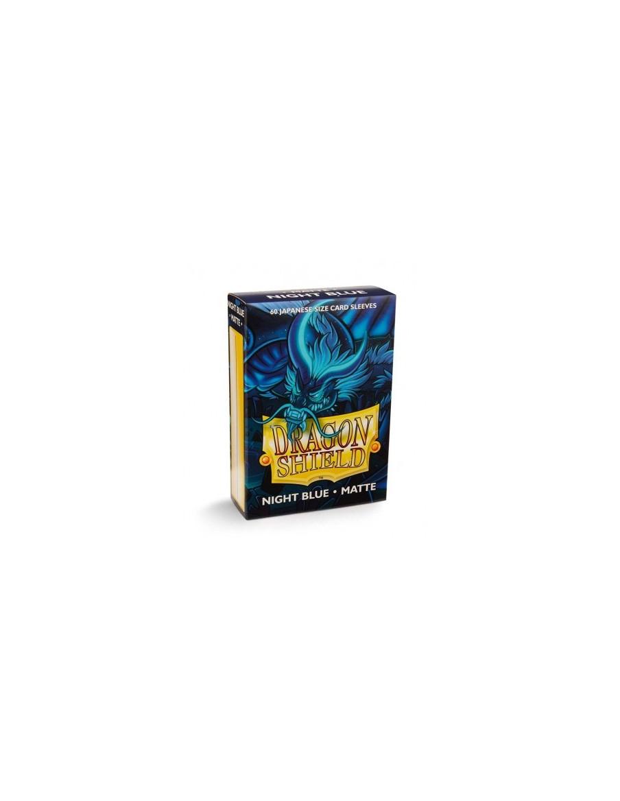 Fundas Dragon Shield Tamaño Japonés (59x86mm) - Azul Noche Mate (60)  - Fundas Tamaño Yu-Gi-Oh! y Vanguard!Japannes Size