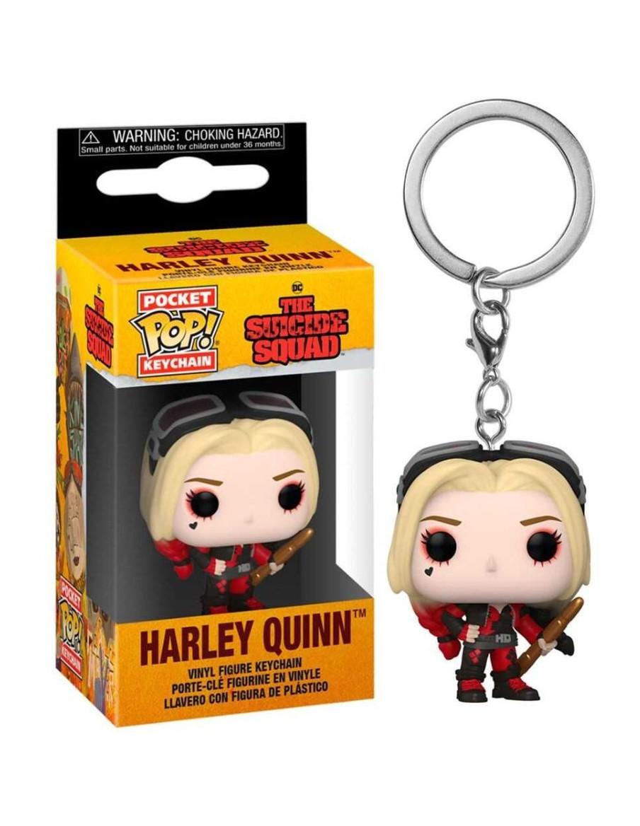 Keychain Pop Harley Quinn. The Suicide Squad