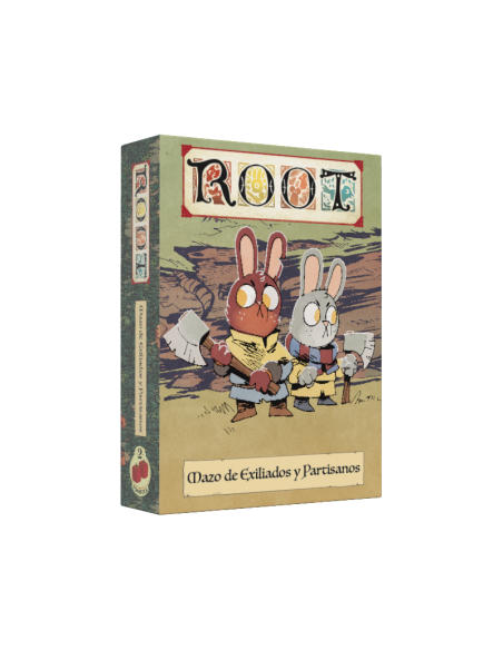 Root Expansión Mazo de Exiliados y Partisanos  - Requiere el juego base Root  Mazo de cartas de Root: Exiliados y Partisanos  Añ