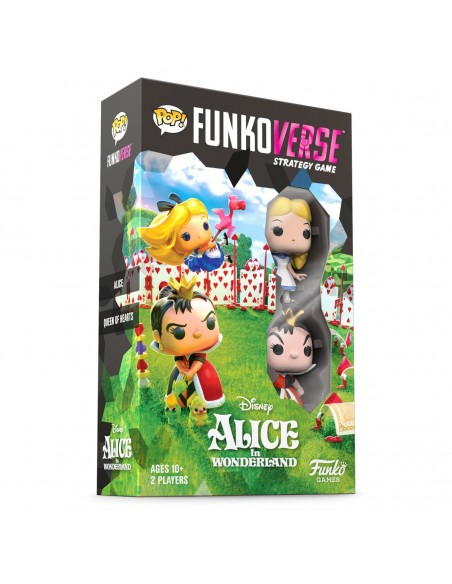 Strategy Game Pop Funkoverse Alice and Queen of Hearts. Funkoverse