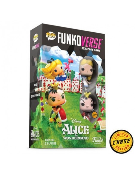 Strategy Game Pop Funkoverse Alice and Queen of Hearts(Chase) . Funkoverse