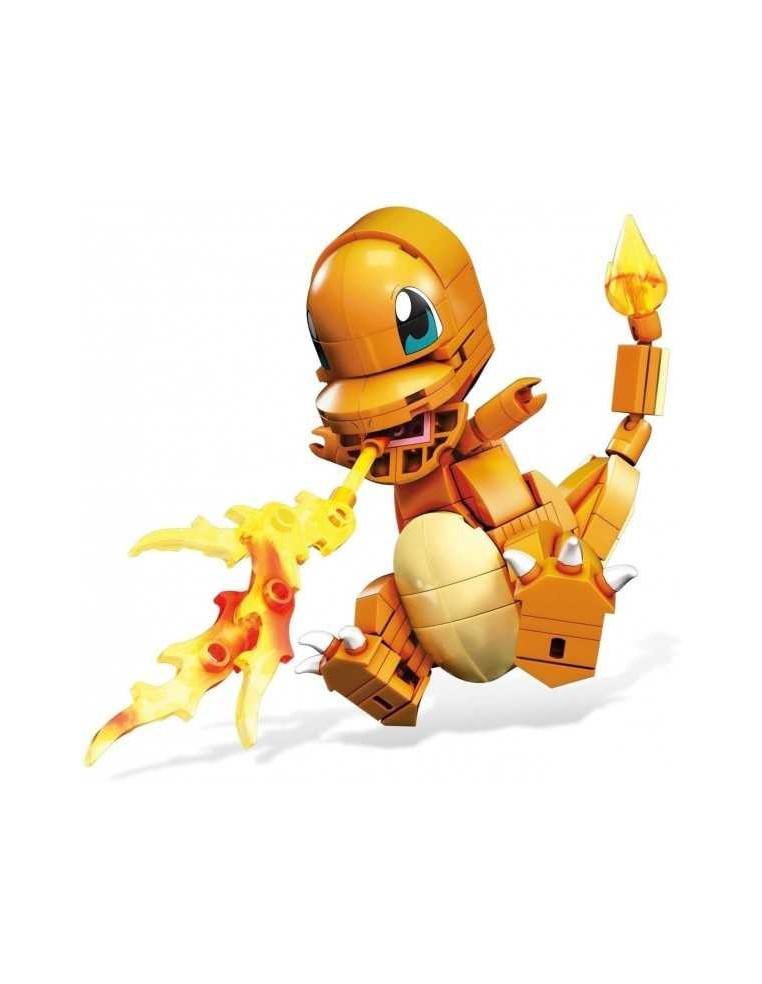 Charmander Mega Construx 180 piezas. Pokemon  - Set de construcción "Mega Construx" - Edades: 8+ - Número de piezas: 180