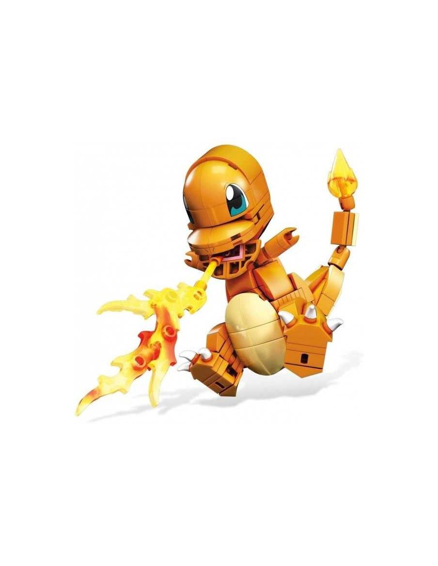 Charmander Mega Construx 180 piezas. Pokemon  - Set de construcción "Mega Construx" - Edades: 8+ - Número de piezas: 180