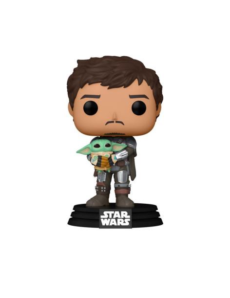 Funko Pop The Mandalorian with Grogu. Star Wars  -  2