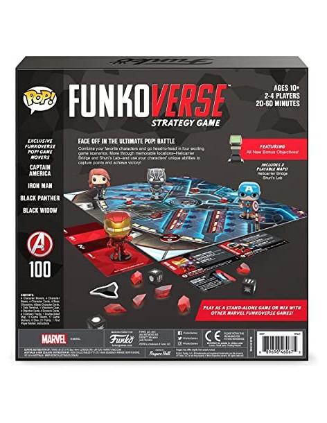 Juego de estrategia Pop Funkoverse Marvel. Chase  -  2