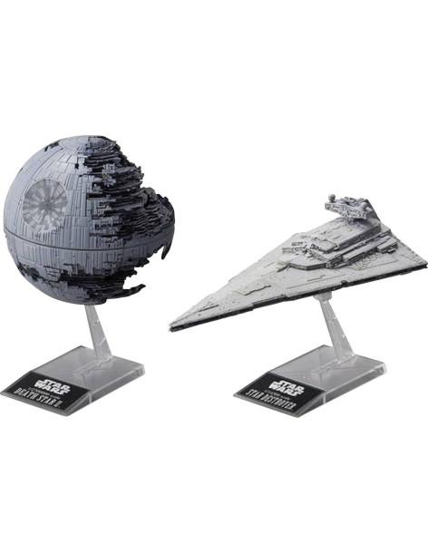 Model Kit Death Star II & Star Destroyer  - A kit with two of the most powerful weapons in the empire's arsenal: The Death Star  2