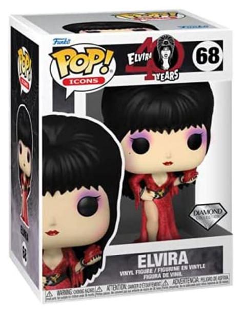 Funko Pop Elvira 40 Years. Diamond Collection  -
