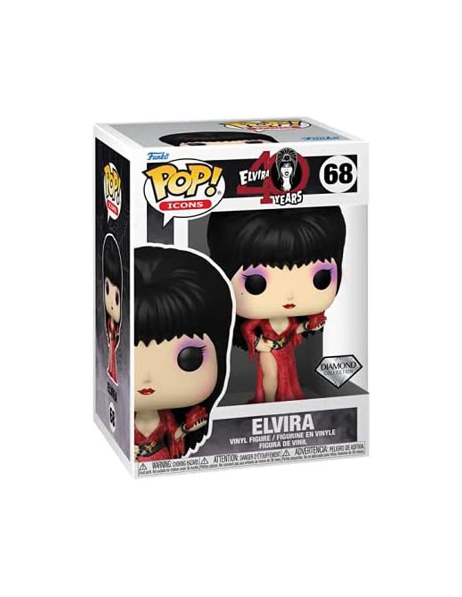 Funko Pop Elvira 40 Years. Diamond Collection