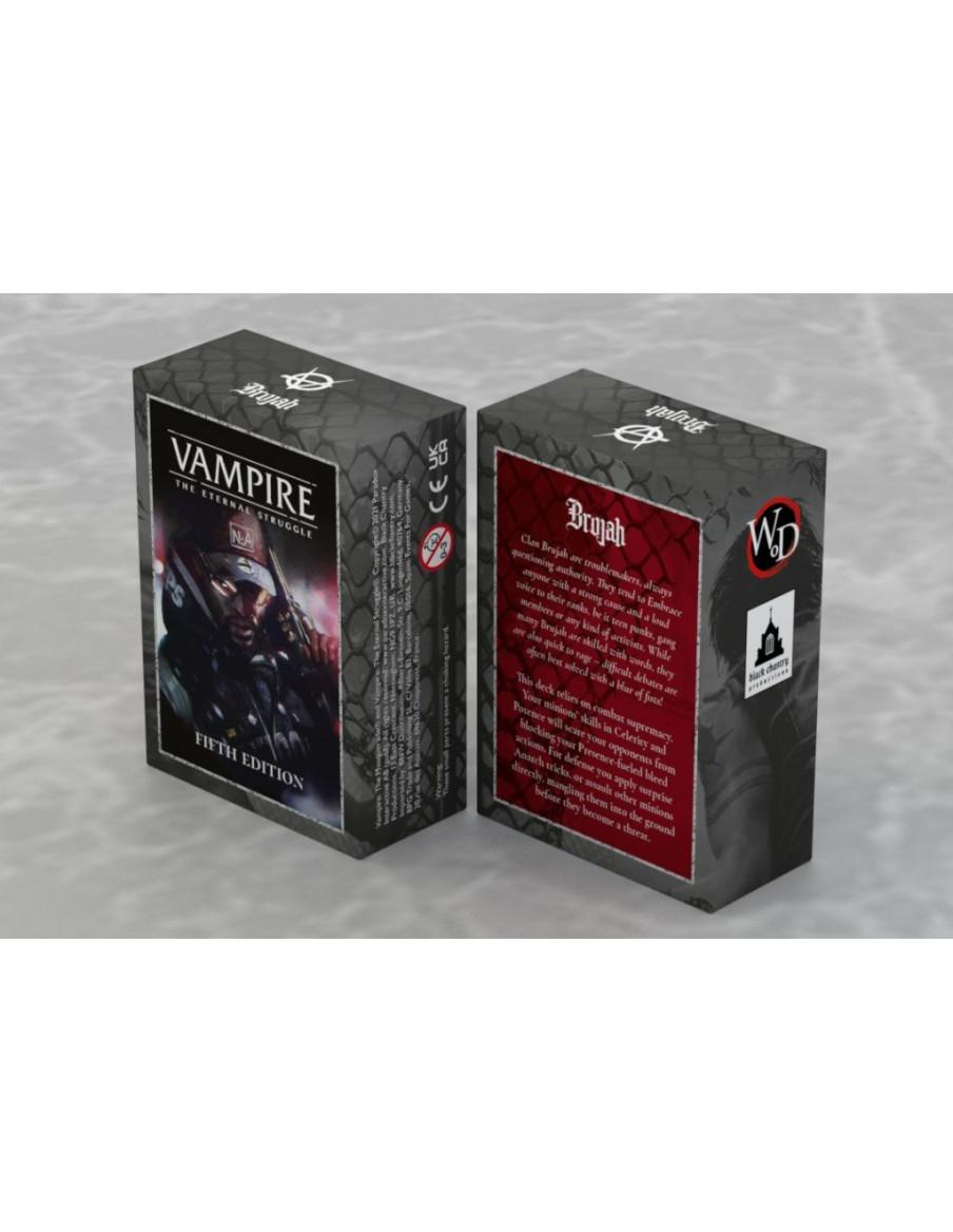 Vampiro. Brujah. Fifth Edition (Inglés)  - Contents are detailed below. The number before each card is the number of copies of t