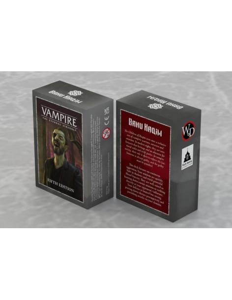 Vampiro. Banu Haqim. Fifth Edition (Inglés)  - This deck focuses on consistent aggression. Your minions act quickly, hide in sha