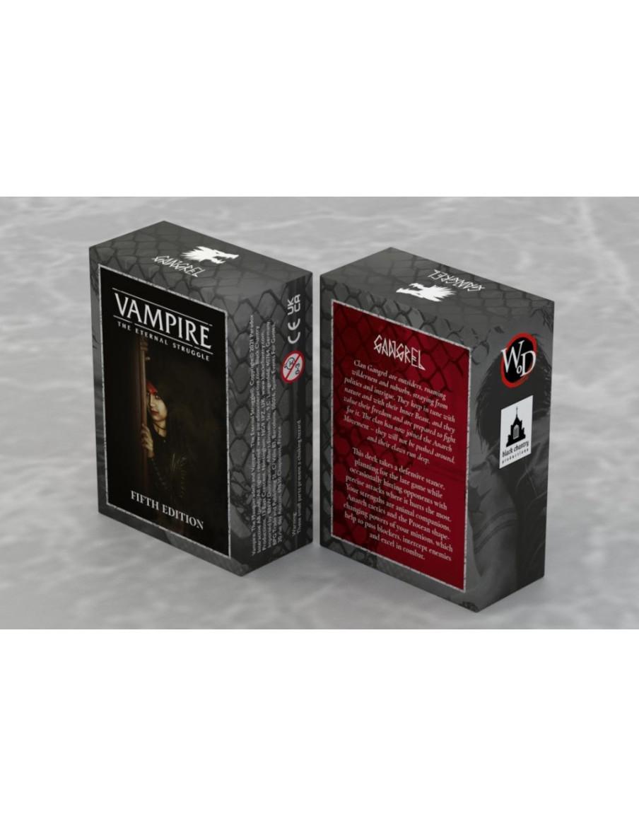 Vampiro. Gangrel. Quinta Edición (Español)  - This deck takes a defensive stance, planning for the late game while occasionally 