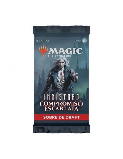 Magic the Gathering. Innistrad: Compromiso Escarlata. Sobres de Draft Español  - 15 Cartas por sobre