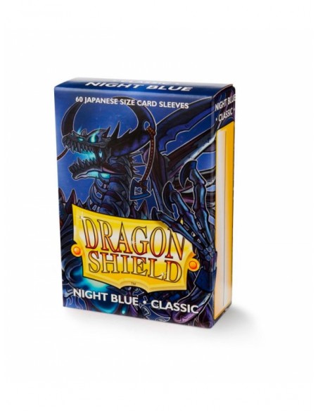 Dragon Shield Japanese Size Sleeves (59x86mm) - Night Blue Classic (60)