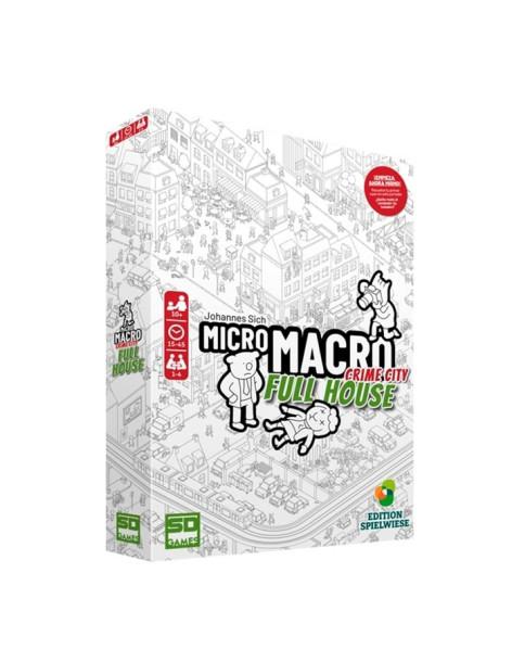 Micro Macro Crime City Full House  - Bienvenidos a Crime City, una ciudad donde el crimen acecha en cada rincón. Aquí, los secre