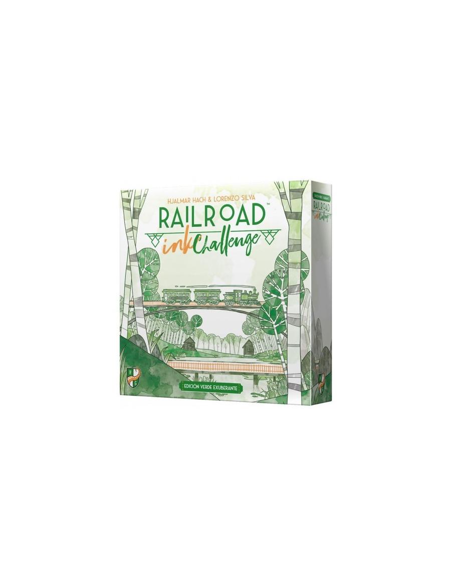 Railroad Ink. Edición Verde Exuberante  - Tema: Es el año 1900 y varios amigos se reúnen a conmemorar el 28 aniversario de la ha
