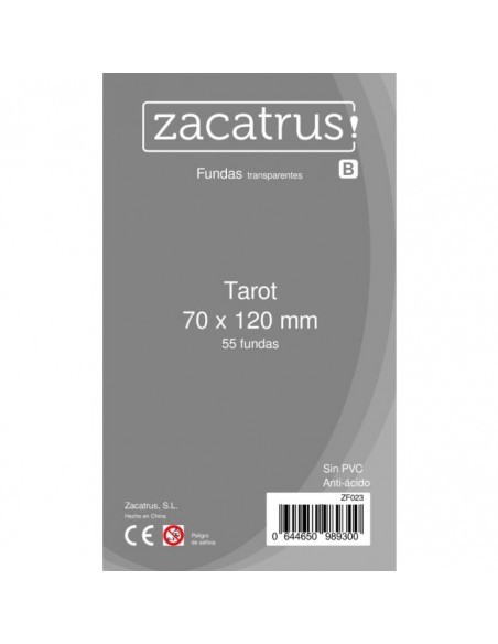 Fundas Zacatrus Tarot (70x120mm) (110)