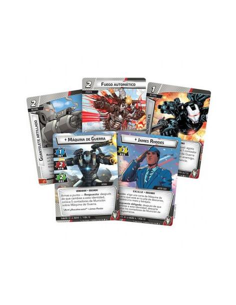Marvel Champions. War Machine. Pack de Heroe (Spanish)  -  2