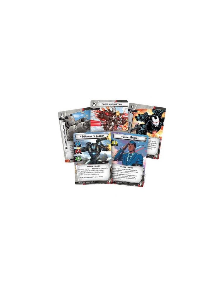 Marvel Champions. War Machine. Pack de Heroe (Español)  - Marvel Champions: War Machine es una expansión para el juego de cartas