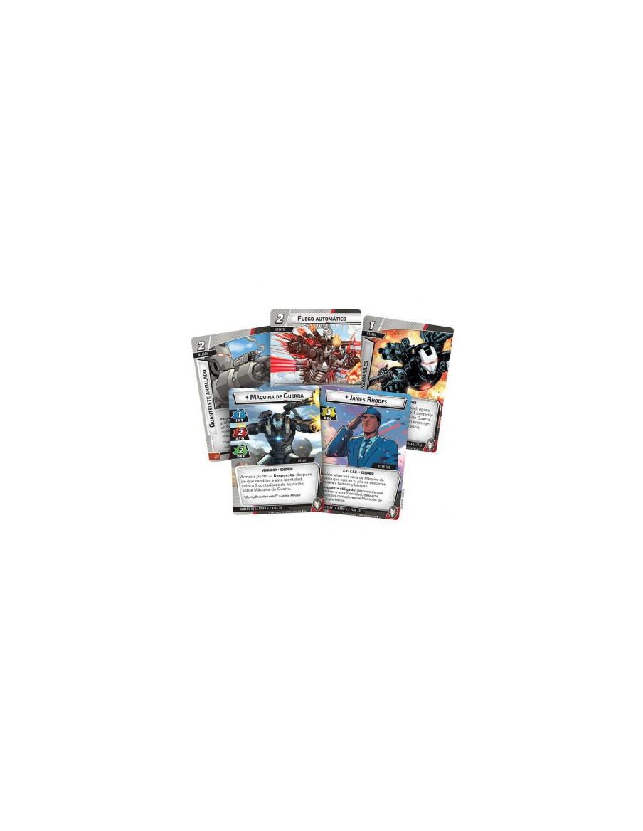 Marvel Champions. War Machine. Pack de Heroe (Español)  - Marvel Champions: War Machine es una expansión para el juego de cartas