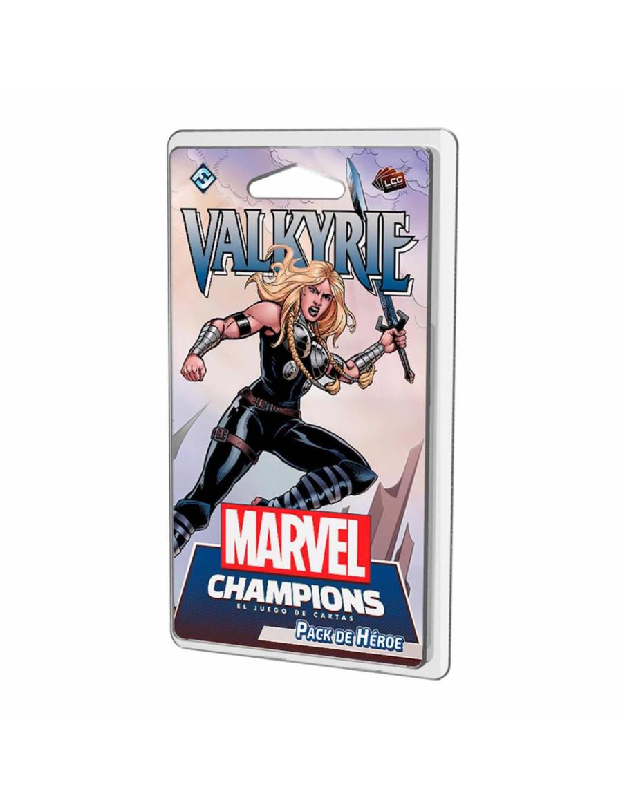 Marvel Champions. Pack de Heroe. Valkyrie (Español)  - MARVEL CHAMPIONS LCG: VALKYRIE Designada por Odín como líder de las legen
