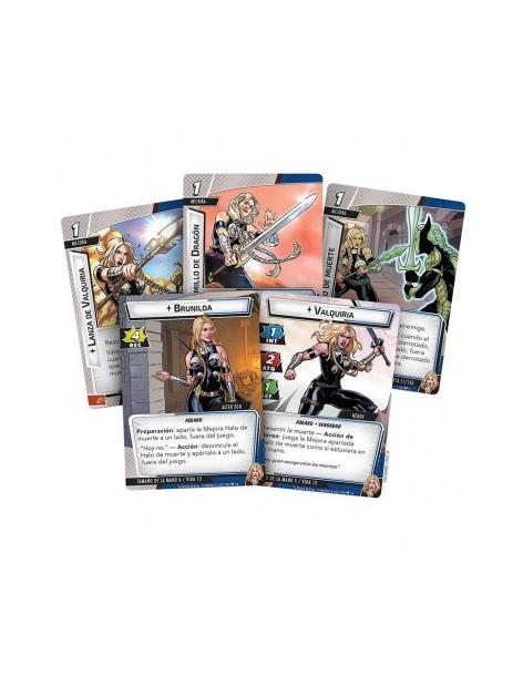 Marvel Champions. Pack de Heroe. Valkyrie (Spanish)  - MARVEL CHAMPIONS LCG: VALKYRIE Designada por Odín como líder de las legen 2