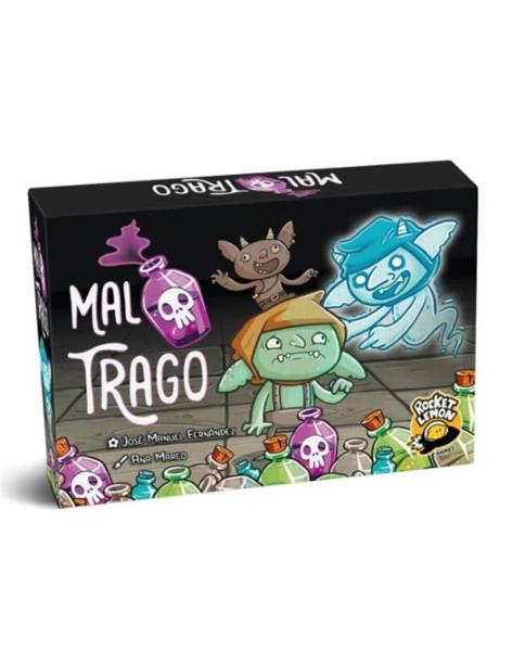Mal Trago. Juego de Mesa  - Mal Trago es un juego de cartas muy divertido para jugar en familia o con amigos.  Un juego con poci