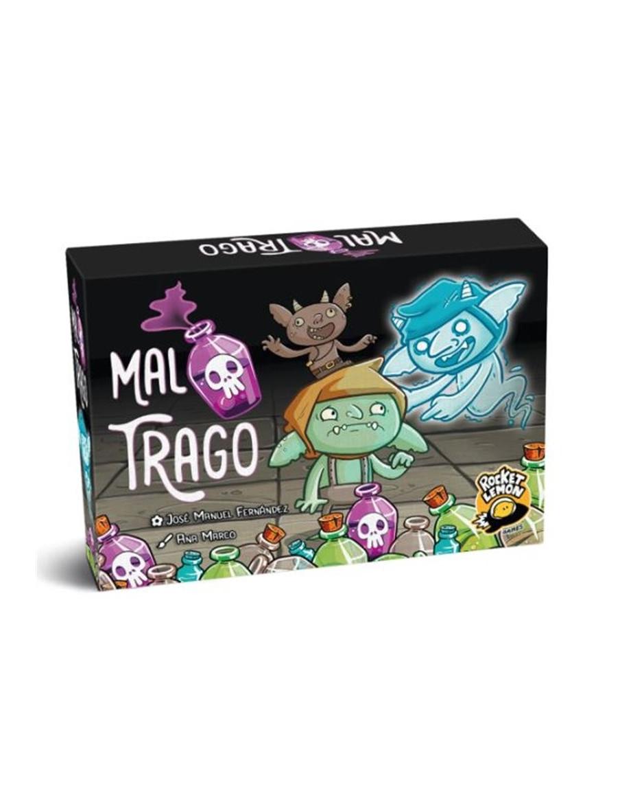 Mal Trago. Juego de Mesa  - Mal Trago es un juego de cartas muy divertido para jugar en familia o con amigos.  Un juego con poci