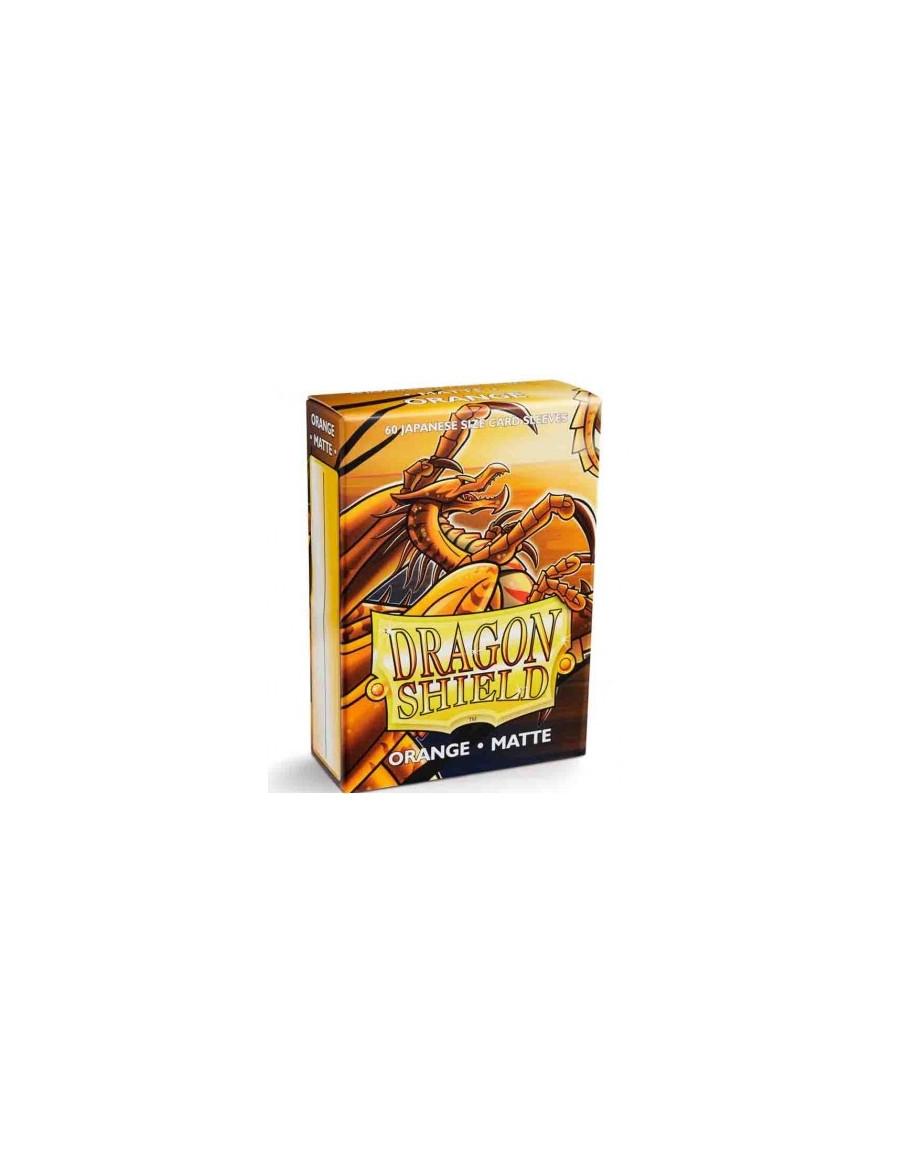 Fundas Dragon Shield Tamaño Japonés (59x86mm) - Naranja Mate (60)