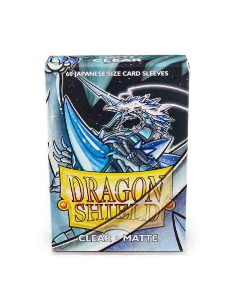 Fundas Dragon Shield Tamaño Japonés (59x86mm) - Transparente Mate (60)  - Fundas Tamaño Yu-Gi-Oh! y Vanguard!Japannes Size