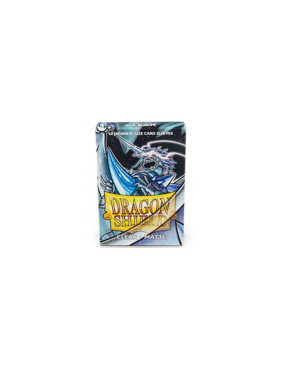 Fundas Dragon Shield Tamaño Japonés (59x86mm) - Transparente Mate (60)  - Fundas Tamaño Yu-Gi-Oh! y Vanguard!Japannes Size