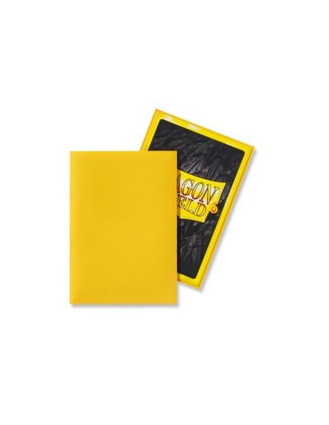 Fundas Dragon Shield Tamaño Japonés (59x86mm) - Amarillo Mate (60)  - Fundas Tamaño Yu-Gi-Oh! y Vanguard!Japannes Size 2