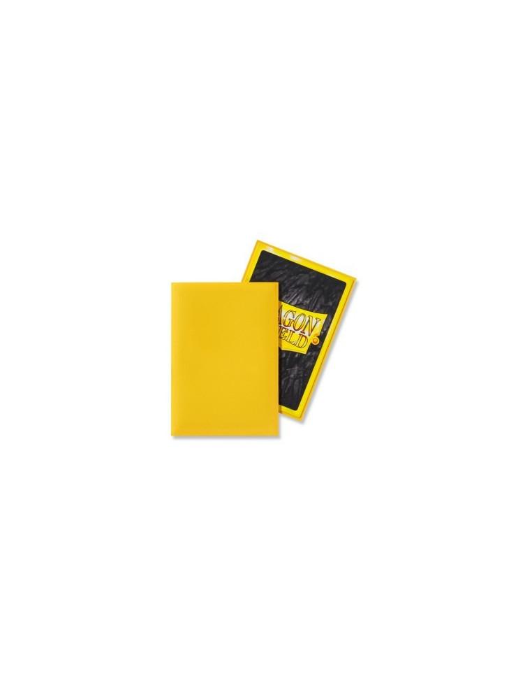 Dragon Shield Japanese Size Sleeves (59x86mm) - Yellow Matte (60)  - 