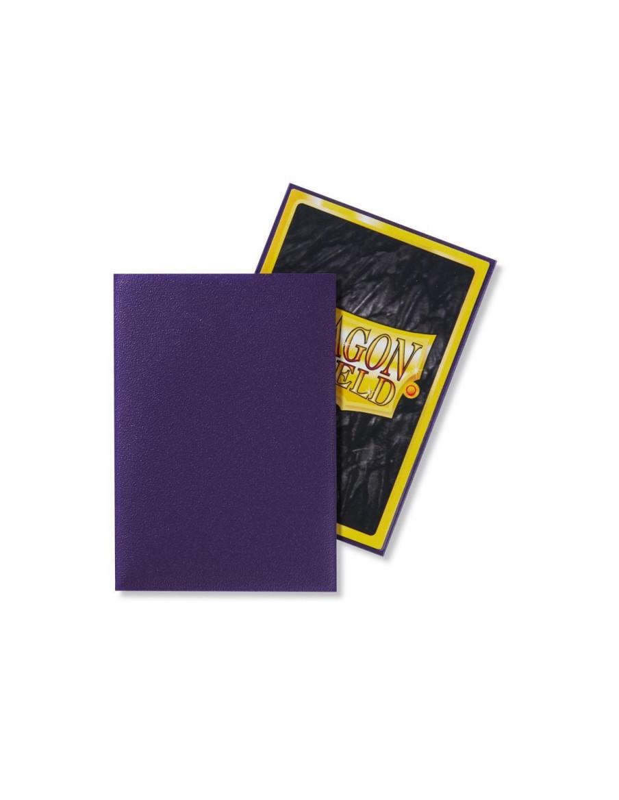Dragon Shield Japanese Size Sleeves (59x86mm) - Purple Matte (60)  - Sleeve Yu-Gi-Oh! y Vanguard! SizeJapanese Size