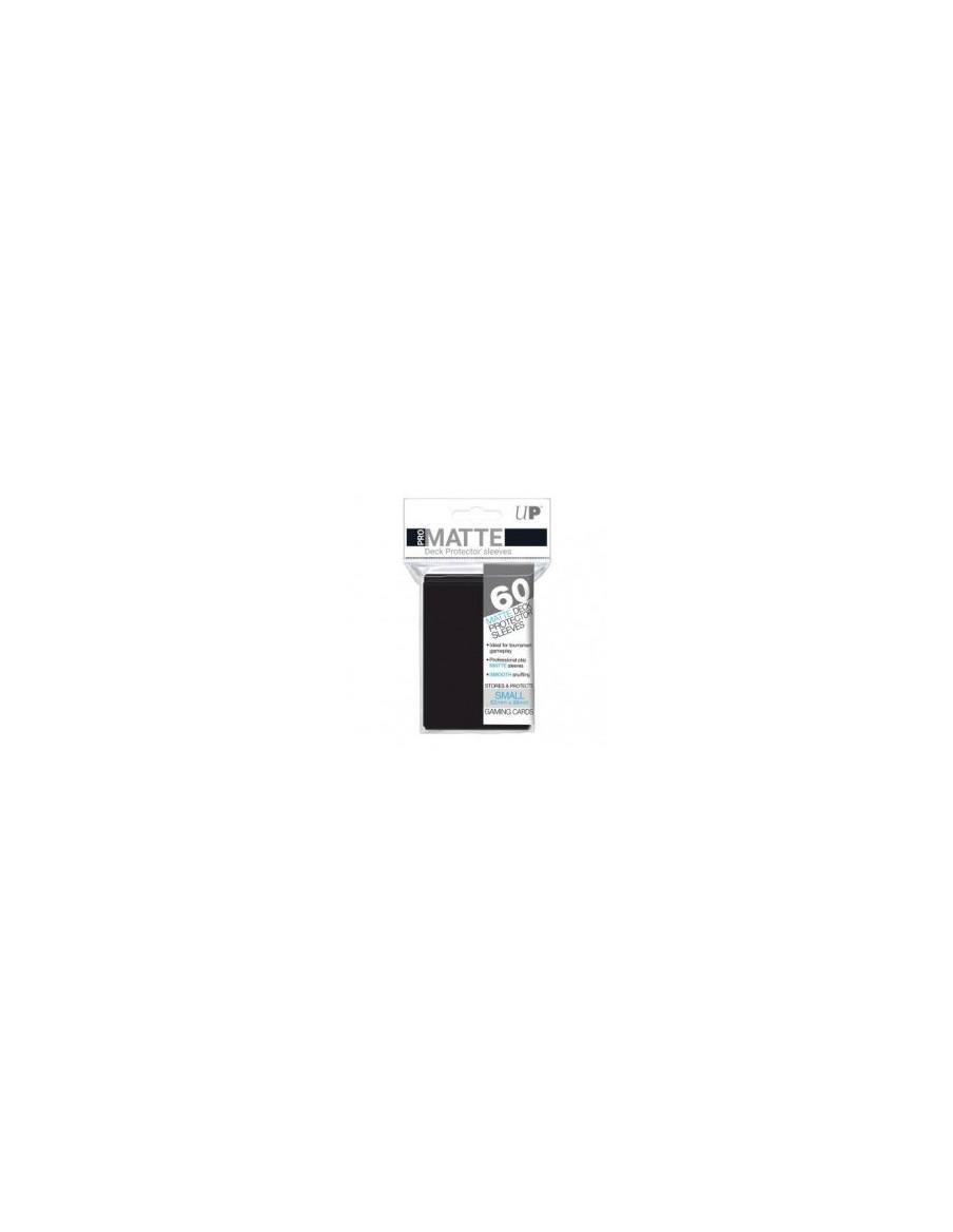 Pro Matte Black Sleeves Yu-Gi-Oh! Size (62mx89mm) (60) Ultra Pro  - Paquete que contiene 50 fundas para Cartas. Compatible con c