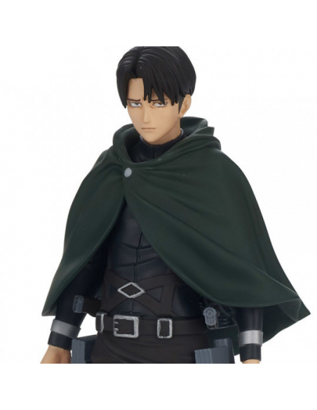 Figura Bandai. Levi. Ataque de los Titanes. Temporada Final.