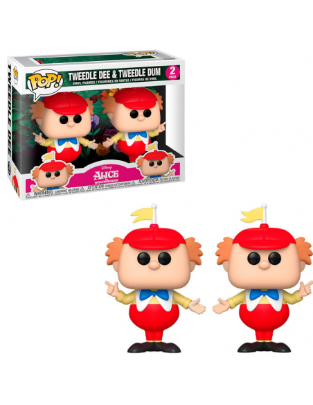 Funko Pop. Tweedle Dee y Dum. Alicia en el País de las Maravillas 70th  - 