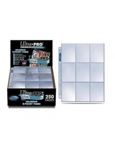 Caja de Hojas de Archivador 9 Bolsillos Ultra Pro Platinum (100)  - 5Caja de 100 hojas de 9 bolsillos para proteger tus cartas a 2