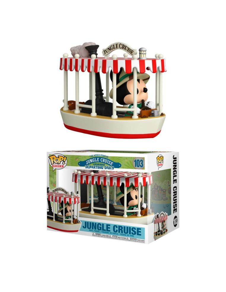 Funko Pop. Jungle Cruise Mickey Barco  - Funko Pop De Mickey Mouse en el Barco de Jungle Cruise.