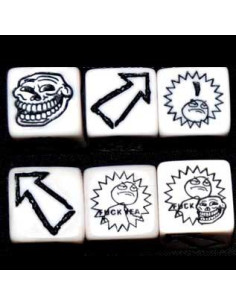 Set 3 Dados Blood Bowl Placaje Memes  - Dados exclusivos.