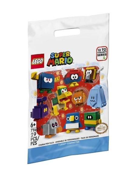 LEGO® Personajes de Super Mario Edición 4. Sobre Aleatorio.