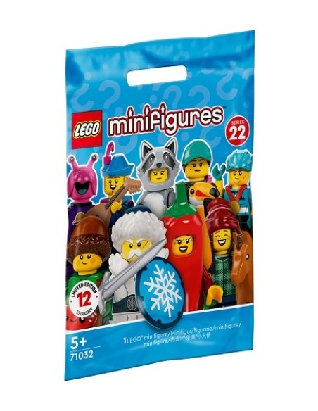 Lego Minifiguras. Serie 22. Sobre aleatorio